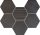 Tubadzin Horizon HEX Black 28,9x22,1 mozaika