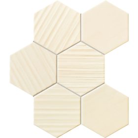 Tubadzin Horizon HEX Ivory 28,9x22,1 mozaika 